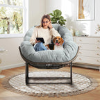 Find Your Comfort Zone. Our Woven Egg Chair features a luxuriously soft, oversized cushion. It's your perfect retreat for indoor lounging and outdoor sunny escapes.