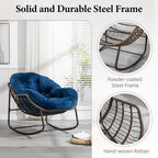 Find Your Comfort Zone. Our Woven Egg Chair features a luxuriously soft, oversized cushion. It's your perfect retreat for indoor lounging and outdoor sunny escapes.