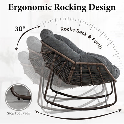 Find Your Comfort Zone. Our Woven Egg Chair features a luxuriously soft, oversized cushion. It's your perfect retreat for indoor lounging and outdoor sunny escapes.